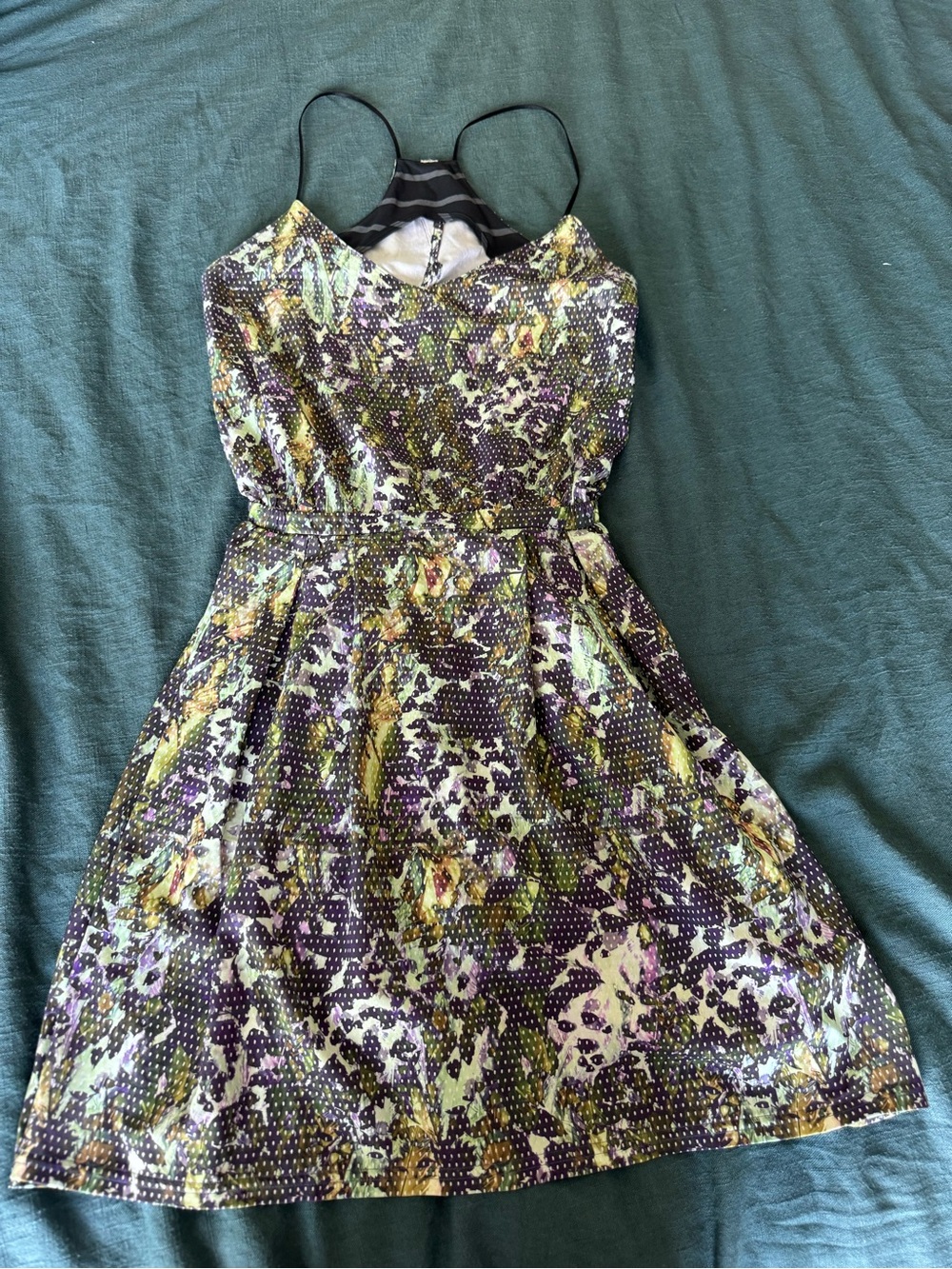 lululemon athletica Purple and Green Activewear dress